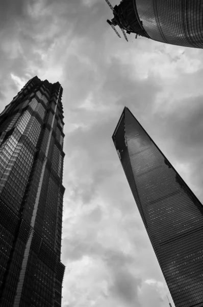 Rascacielos de Shanghai — Foto de Stock
