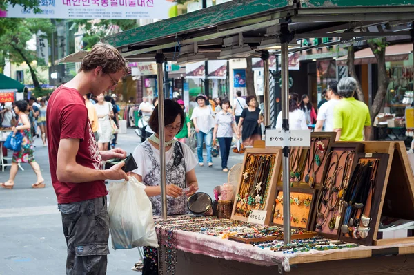 Mercato di Itaewon — Foto Stock