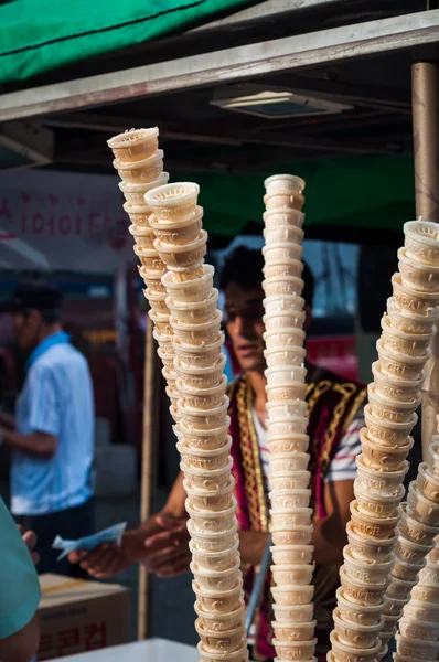 Turkiska icecream — Stockfoto