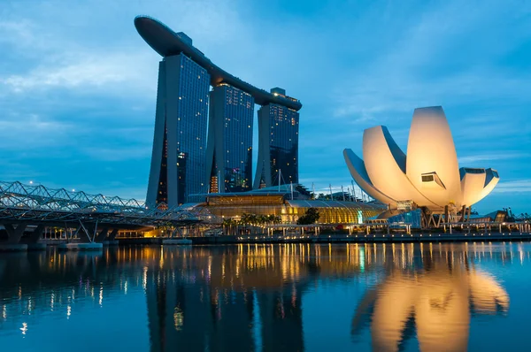 Marina bay — Stock fotografie