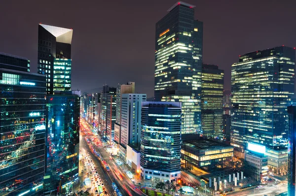 Gangnam Traffic — Stock Photo, Image