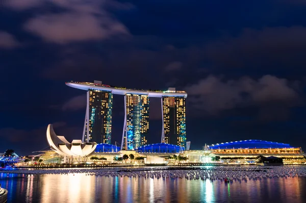 Linha do horizonte de Singapura — Fotografia de Stock