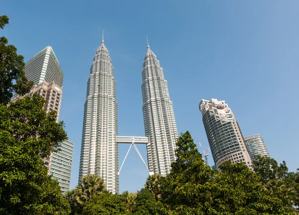 Petronas towers — Stockfoto