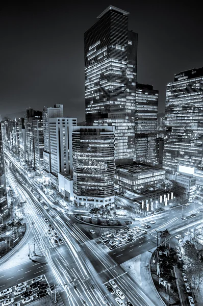 Gangnam trafik — Stockfoto