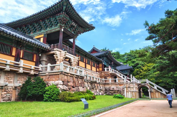 Tempio di Bulguksa — Foto Stock