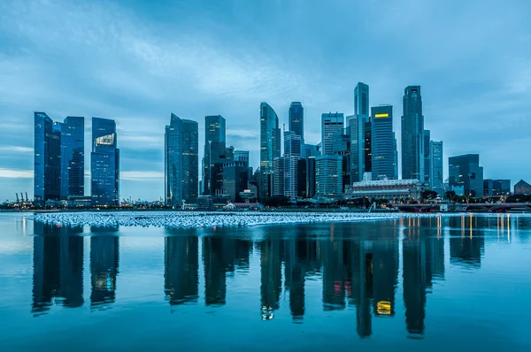 Panoráma Singapuru — Stock fotografie