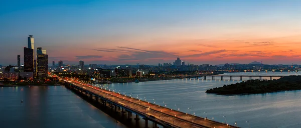 Seoul Sunset — Stock Photo, Image