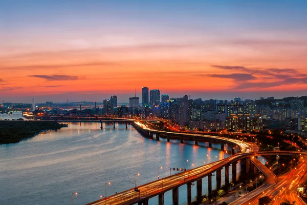Seoul Sunset — Stockfoto