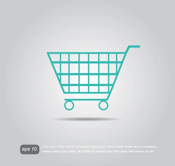 Vector shopping cart icons — Stock Vector