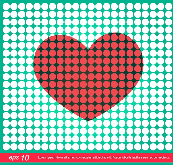 Heart vector icon — Stock Vector