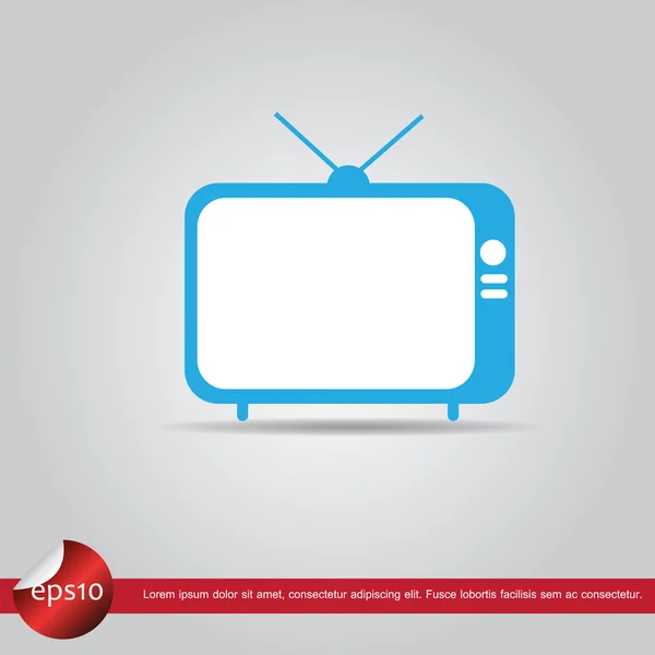 televizyon vektör simgesi