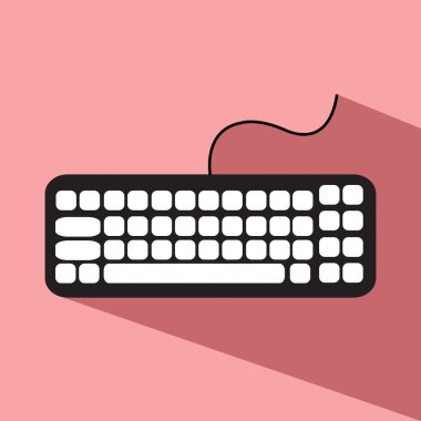 klavye vektör simgesi