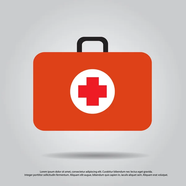 Medical bag vector — Stock Vector