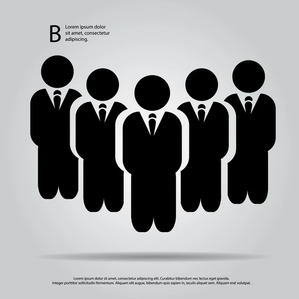 Business man vector — Stock Vector