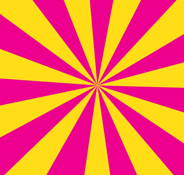 Pink and yellow striped background vector — Stock Vector