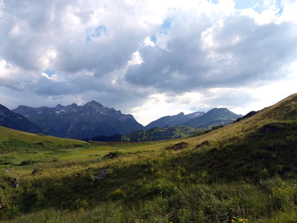 The Alps in Vorarlberg — Stock Photo, Image