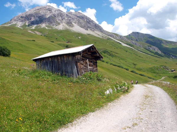 Hut in the Alps — Stock Photo, Image