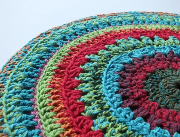 tığ işi battaniye tarzında bir Meksika, ayrıntı