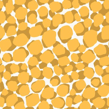 Soyut modern zürafa kusursuz desen. Hayvanlar modaya uygun arka plan. Baskı, kart, kartpostal, kumaş ve tekstil için renkli dekoratif vektör çizimi. Modern stilize cilt süsü