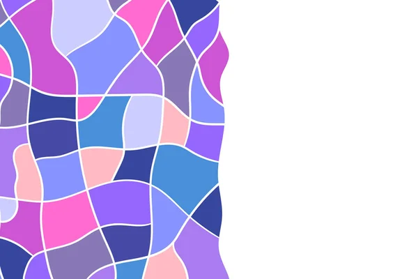 Абстрактный фон с красочными геометрическими фигурами. Дизайн плаката, баннера, карточки. Рейнбоу Мбаппе круглый, треугольный. 3D бумажная сетка с тонкой смесью ярких цветов. Копирование пространства — стоковый вектор