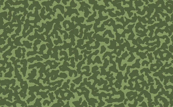 Patrón moderno sin costuras de leopardo abstracto. Animales de fondo de moda. Ilustración verde de stock decorativo para impresión, tarjeta, postal, tela, textil. Adorno moderno de piel estilizada — Vector de stock