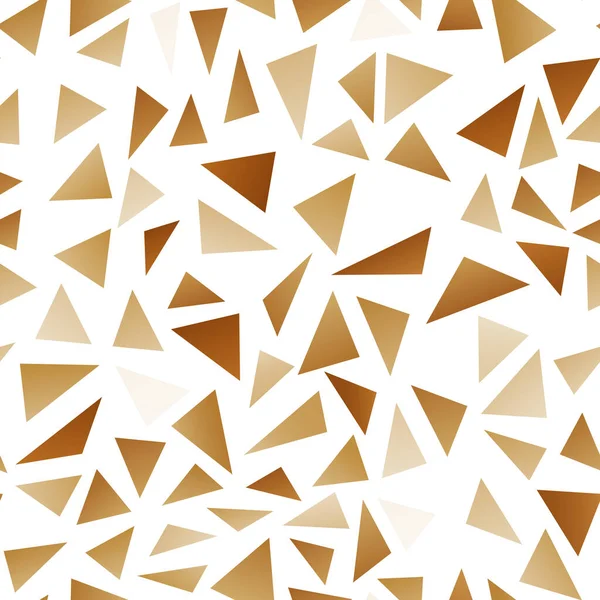 Fond mosaïque brun polygonal. Illustration abstraite à faible vecteur poly. Modèle sans couture triangulaire. Modèle géométrique business design avec triangle pour affiche, bannière, carte, flyer, tissu, textile — Image vectorielle