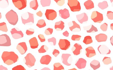 Soyut modern zürafa kusursuz desen. Hayvanlar modaya uygun arka plan. Baskı, kart, kartpostal, kumaş ve tekstil için renkli dekoratif vektör çizimi. Modern stilize cilt süsü