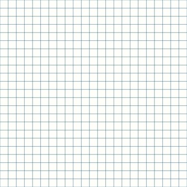 Şebeke kağıdı. Soyut kare arkaplan ve renk grafiği. Okul, duvar kâğıdı, doku ve defter için geometrik kusursuz desen. Şeffaf arkaplanda boş bırakılmış