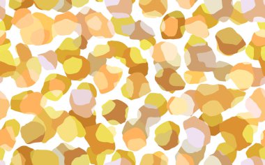 Soyut modern zürafa kusursuz desen. Hayvanlar modaya uygun arka plan. Baskı, kart, kartpostal, kumaş ve tekstil için renkli dekoratif vektör çizimi. Modern stilize cilt süsü