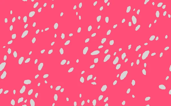현대의 표범의 거무스름 한 무늬. 동물들은 유행하는 배경이다. 인쇄, 카드, 엽서, 직물, 직물등을 위한 핑크와 회색으로 장식된 벡터 주식 삽화입니다. 정형화 된 피부의 현대 의장 식품 — 스톡 벡터