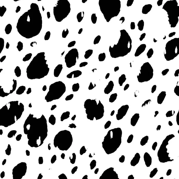 Modèle moderne abstrait sans couture léopard. Animaux arrière-plan tendance. Illustration vectorielle décorative en noir et blanc pour impression, carte, carte postale, tissu, textile. Ornement moderne de la peau stylisée — Image vectorielle