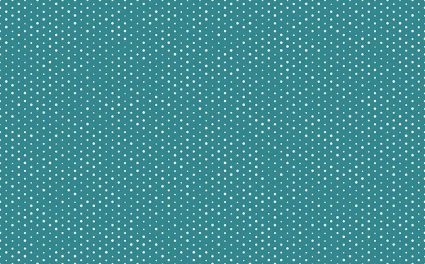 Abstraite main noyer fond à pois. Bleu pointillé motif sans couture avec des cercles blancs. Modèle de conception pour invitation, affiche, carte, flyer, textile, tissu — Image vectorielle