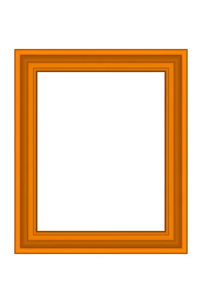 Vierkant gouden vintage houten frame voor uw ontwerp. Vintage dekmantel. Plaats voor tekst. Vintage antiek goud prachtige rechthoekige frames voor schilderijen of foto 's. Template vector illustratie — Stockvector