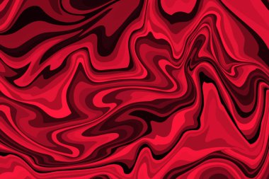 Akışkan sanat. Modern sanat geçmişi. Akrilik boya karışımı. Soyut sıvı mermer boya dokusu, renkli gradyan dalgalar. Pankart, broşür, kartvizit, kapak, davetiye için vektör tasarımı