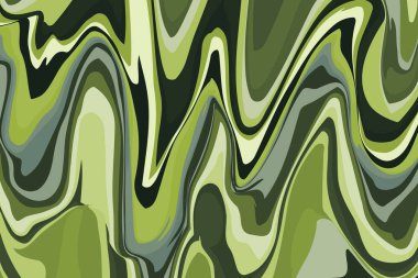 Akışkan sanat. Modern sanat geçmişi. Akrilik boya karışımı. Soyut sıvı mermer boya dokusu, renkli gradyan dalgalar. Pankart, broşür, kartvizit, kapak, davetiye için vektör tasarımı