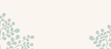 Renkli egzotik canavar yapraklı çiçek web afişi. Doğa konsepti tasarımı. Yaz dallı modern çiçek kompozisyonları. Ekoloji, natura, çevre teması üzerine vektör illüstrasyonu