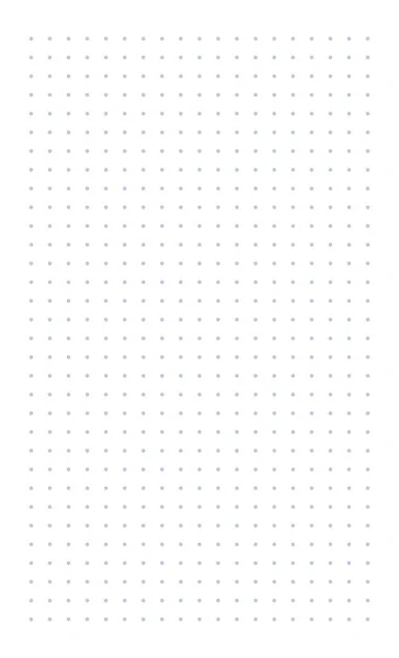 Χαρτί γραφής. Εκτυπώσιμο διάστικτο χαρτί πλέγματος σε λευκό φόντο. Γεωμετρική αφηρημένη διάστικτη διαφανής απεικόνιση με τελείες για το σχολείο, σημειωματάριο, ημερολόγιο, σημειώσεις, εκτύπωση. Ρεαλιστικό χαρτί κενό μέγεθος Νομική — Διανυσματικό Αρχείο