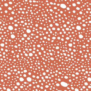 Soyut modern leopar pürüzsüz desen. Hayvanlar modaya uygun arka plan. Baskı, kart, kartpostal, kumaş ve tekstil için kahverengi ve beyaz vektör stok çizimi. Modern stilize cilt süsü