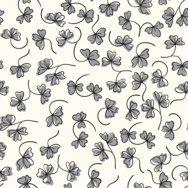 Süslü, modaya uygun çiçek deseni. Işıklı arka planda renkli çiçekler. Doğa elementleriyle basit minimalist desen. Kumaş, tekstil, poster, davetiye için vektör illüstrasyonu