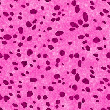 Soyut modern Dalmaçya kürksüz deseni. Hayvanlar modaya uygun arka plan. Parmak izi, kart, kartpostal, kumaş ve tekstil için pembe dekoratif vektör çizimi. Modern stilize cilt süsü
