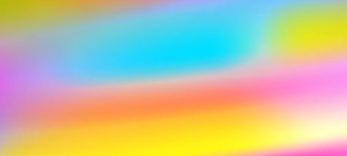 Moda soyut gökkuşağı bulanık arkaplan. Web, şablon, poster, kart ve afiş için suluboya vektör çizimi. Pastel renk gradyan ağ deseni