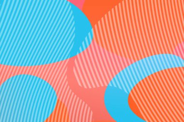 Renkli sıvı şekilli soyut arkaplan, gradyan dalgalar, geometrik çizgiler, dinamik formlar. Poster, pankart, kart için tasarım. Soyut sıvı çizimi. İnce harmanlanmış üç boyutlu kağıt resimler