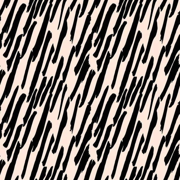 Абстрактный современный жираф с безморским узором. Животные модного происхождения. Бежевый и черный векторный инвентарь для печати, открытки, открытки, ткани, текстиля. Современный орнамент стилизованной кожи — стоковый вектор