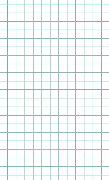 グラフ用紙だ。色水平線と印刷可能な正方形のグリッド紙。学校、テクスチャ、ノートブック、日記の幾何学的背景。現実的な裏地の紙のブランクサイズ法的 — ストックベクタ