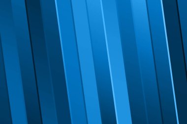 Kağıt kesiği soyut geometrik şekilli soyut mavi arkaplan. Dinamik renkli diyagonal çizgi. Poster, pankart, kart için tasarım. İnce harmanlanmış üç boyutlu kağıt resimler. Boşluğu kopyala