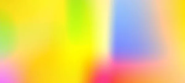背景がぼんやりとした抽象的な虹。Web 、テンプレート、ポスター、カード、バナーのための滑らかな水彩ベクトルイラスト。パステルカラーグラデーションメッシュパターン — ストックベクタ
