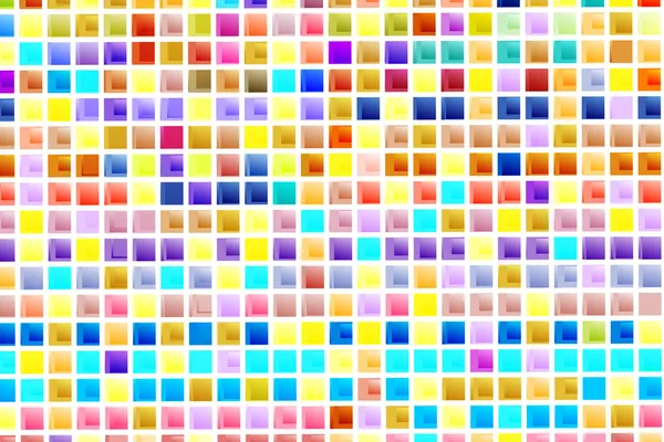 Fond coloré géométrique. Motif carré abstrait, éléments colorés. Conception vectorielle pour bannières, dépliants, cartes de visite, invitations, couverture de papier peint. Présentation moderne d'entreprise ou de technologie — Image vectorielle