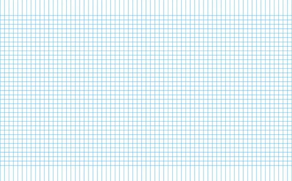 Grafikonok. Nyomtatható négyzet alakú rácspapír színes vízszintes vonalakkal. Geometrikus háttér iskola, textúrák, jegyzetfüzet, napló. Realisztikus bélelt papír üres méretű fordított A5 — Stock Vector