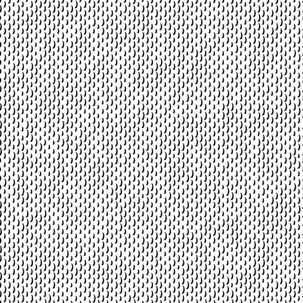 Abstrakt mode monokroma prickar bakgrund. Svart och vitt sömlöst mönster med strukturerade cirklar. Mall design för inbjudan, affisch, kort, flygblad, banner, textil, tyg. Halvtonskort — Stock vektor