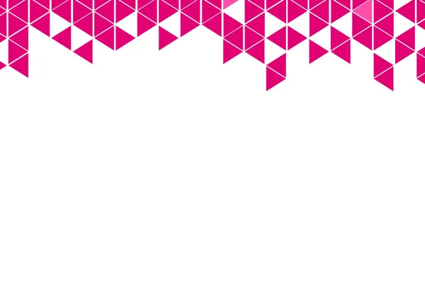Многоугольный розовый мозаичный фон. Абстрактная иллюстрация вектора низких полюсов. Треугольный рисунок, пространство для копирования. Шаблон геометрического бизнес-дизайна с треугольником для плаката, баннера, открытки, флаера — стоковый вектор